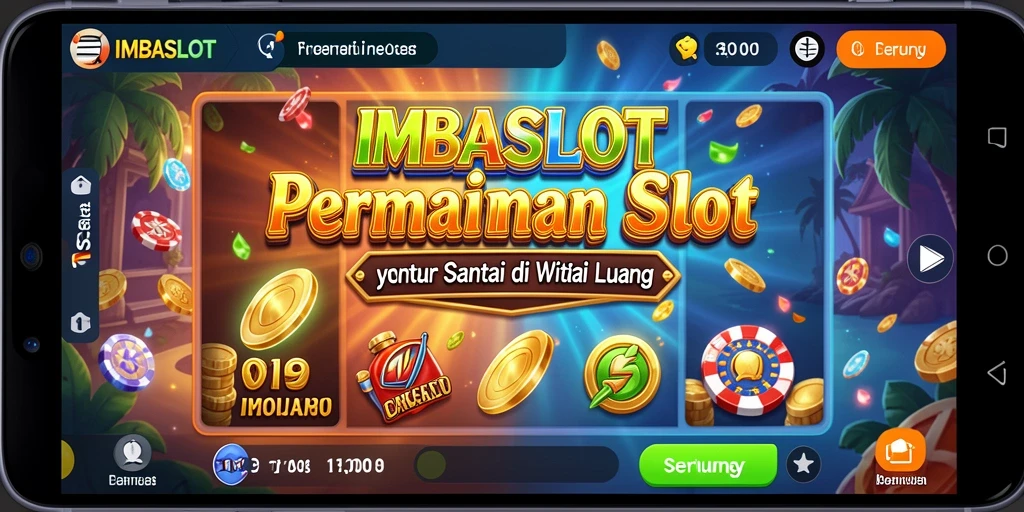 Screenshot gameplay <strong>IMBASLOT</strong> menampilkan keseruan permainan slot yang menghibur.