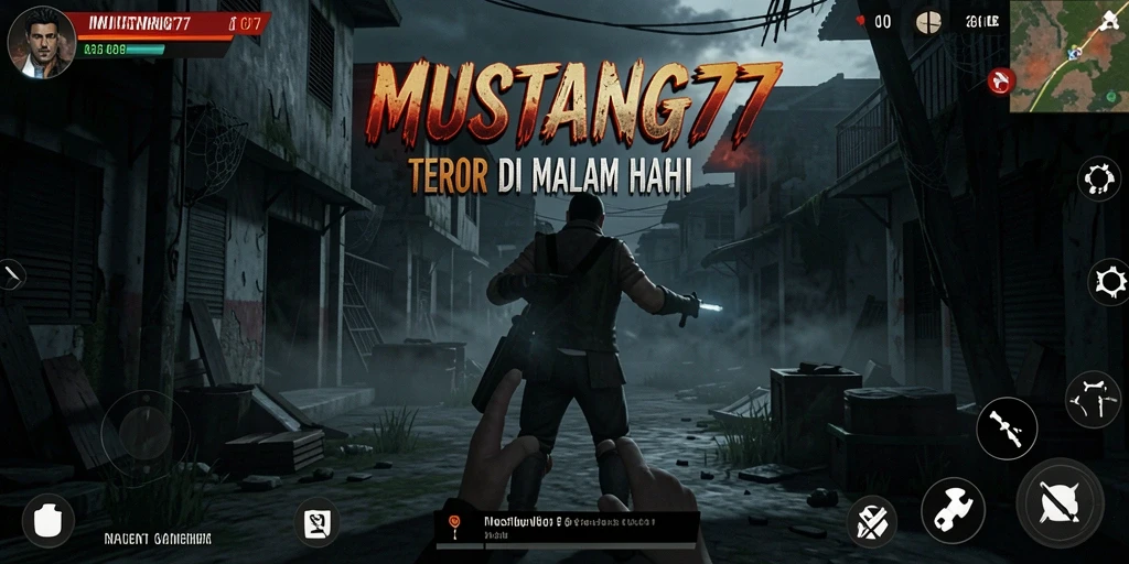 Gameplay mencekam dari MUSTANG77 yang penuh ketegangan.